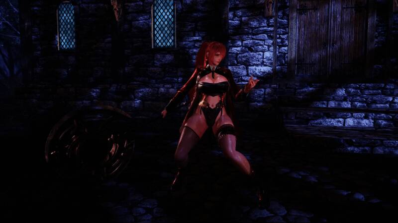 角色换装界面展示，多个服饰配件可供选择，界面清晰直观