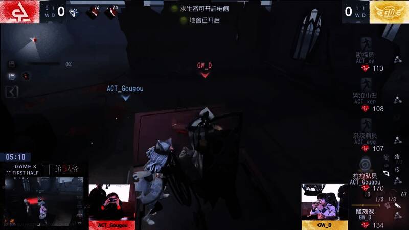 拉拉队员飞轮冲入地窖逃生画面