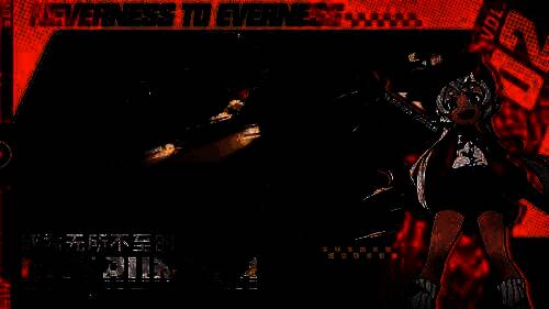 角色在高楼公寓阳台俯瞰夜景的画面，城市灯光璀璨