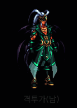 男格斗家红黑色天纵云霄套装，充满战斗气息