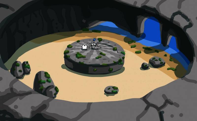 《死亡循环》游戏场景截图，主角手持武器穿梭于黑礁岛的午夜战场