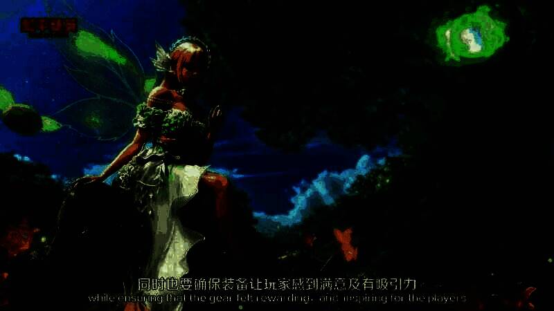 设计师手稿局部特写，线条流畅，色彩层次丰富