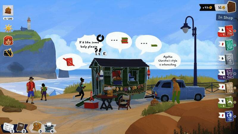 游戏探索场景，玩家正在一处神秘地点调查隐藏线索