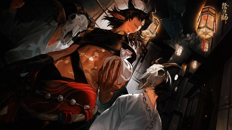 绘卷修复界面示意图，展示碎片捐献与进度条变化