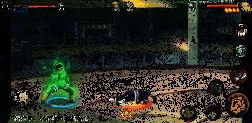 李洛克发动表莲华，高速旋转捆绑敌人后猛摔地面