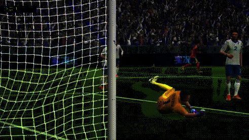 劳尔连续盘带摆脱后完成爆射破门