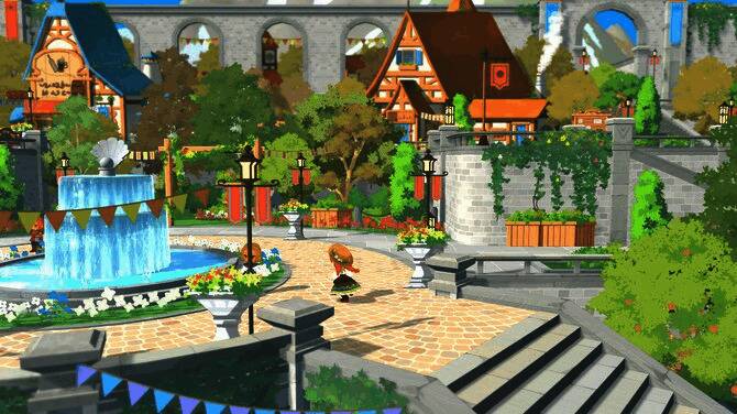 玩家经营的海边酒馆全景展示，内部布置温馨而富有特色