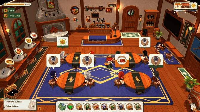 角色深入地城探险，面对神秘生物展开激烈战斗