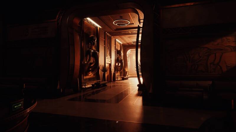 另一张疑似《黑豹》游戏设定图，展现角色战斗姿态与环境氛围