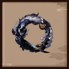 限定动态头像框‘寒夜衔锋·弦月’展现月光与狼影交织的特效