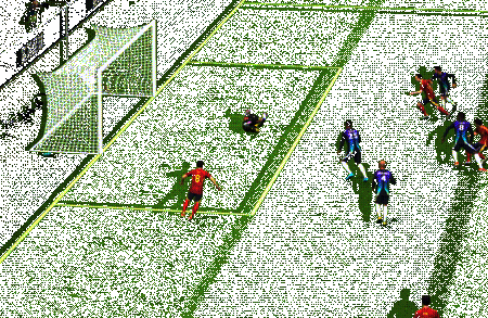 哈维施展到位传球技能动图，传球路线清晰且迅速