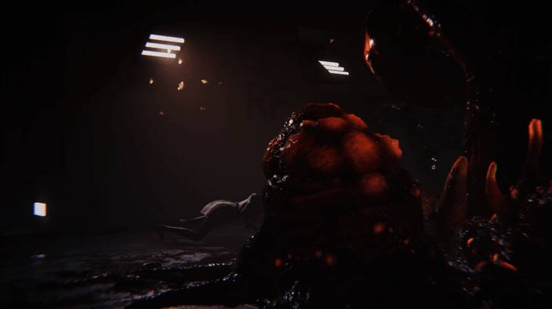 与变异怪物激烈对战，特效逼真，营造出强烈压迫感