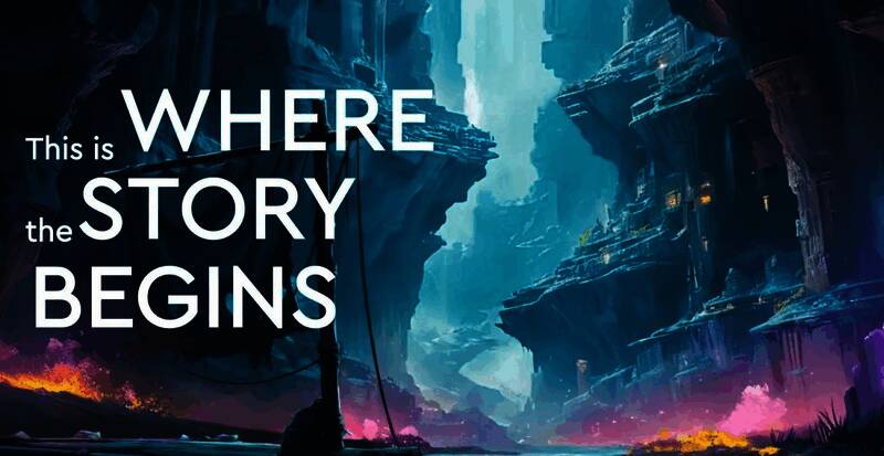 工作室官网标语“这里是故事诞生的地方”展示图