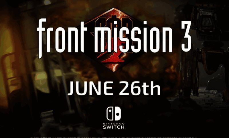 《前线任务3：重制版》游戏封面展示，经典标志清晰可见