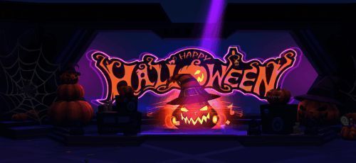 糖果屋场景展示，色彩缤纷的糖果堆满房间，抽奖界面清晰可见