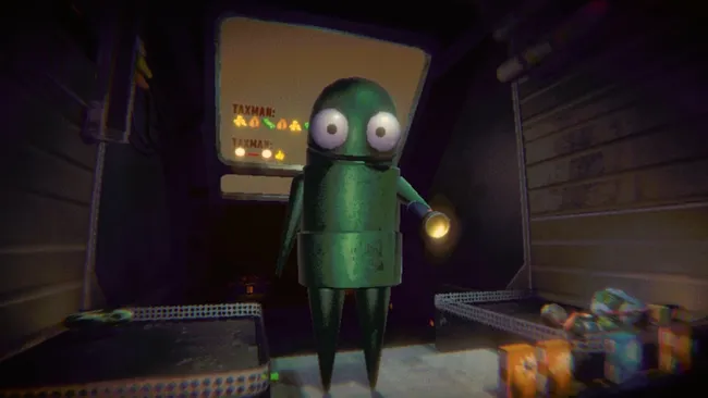 《R.E.P.O.》博物馆关卡概念图，展示空旷空间与初步布局