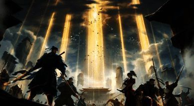 桃源军身份介绍界面展示角色在田园生活中的场景