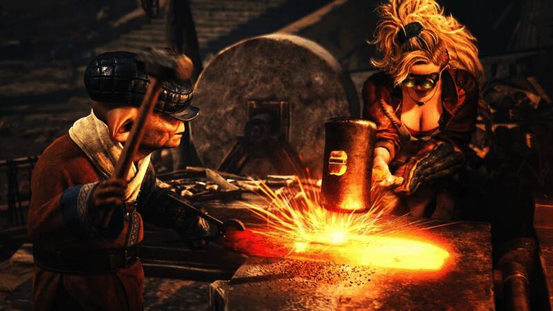 武器调整界面展示，参数变化清晰可见