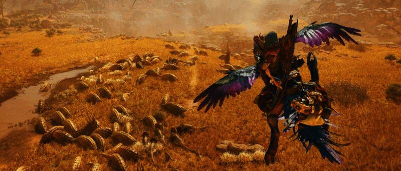 《怪物猎人：荒野》主视觉图，猎人们整装待发