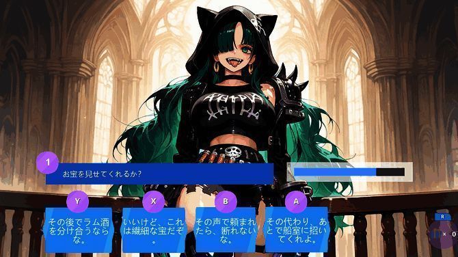 游戏内菜单界面，布局简洁，图标设计卡通化