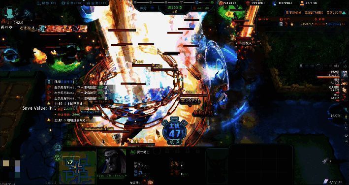 同职业英雄组合释放特殊连携效果