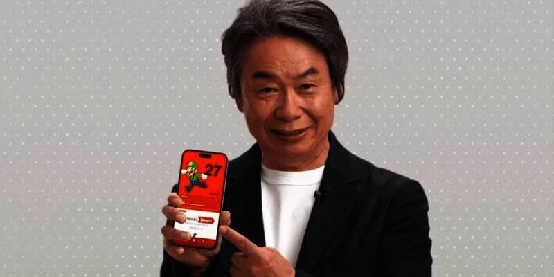 任天堂今日应用界面截图，展示资讯推送功能