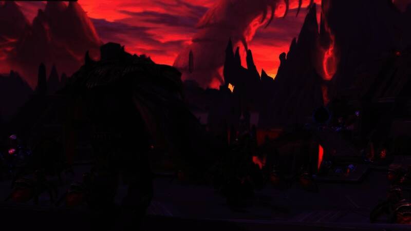 萨拉塔斯剧情线中四大古神联手将其封印的终章场景，画面宏大，特效震撼