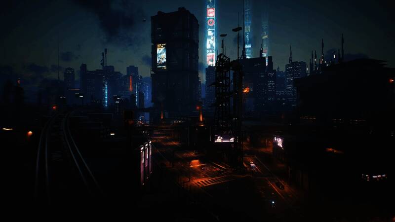 Philipp Weber接受采访时的照片，背景为CDPR工作室环境