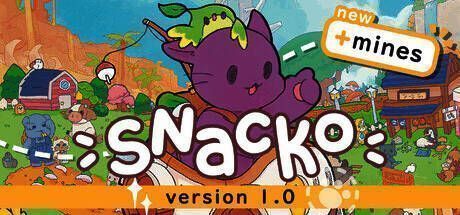 游戏主界面展示，背景为蓝天白云下的牧场，两只猫咪坐在草地上