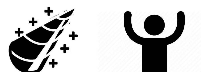 第二张预告图展示一个张开双臂的人物剪影，姿态似庆祝动作