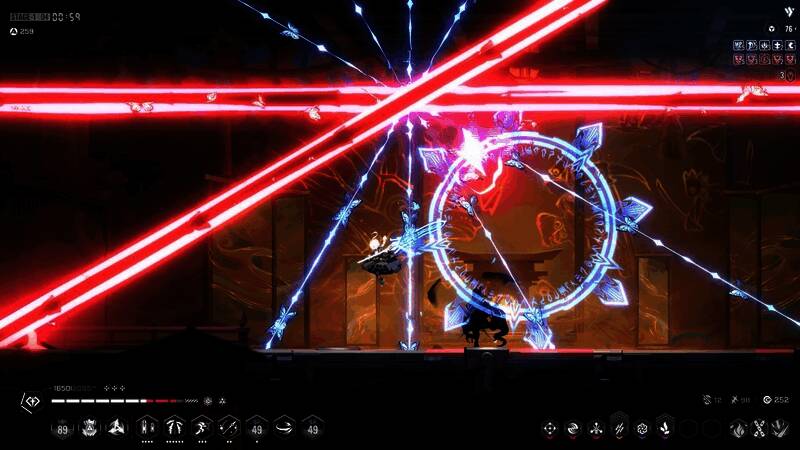 苍翼：混沌效应战斗画面展示华丽连招与2D横版风格