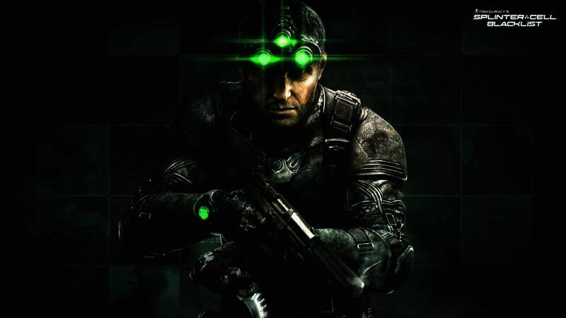 《细胞分裂3：混沌法则》游戏界面展示主角执行潜行任务的瞬间