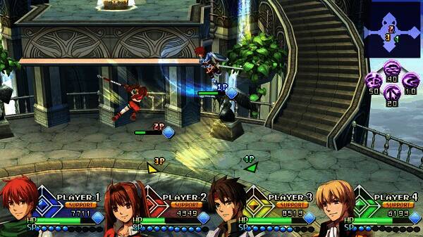 游戏剧情过场动画截图，角色表情细腻，氛围张力十足