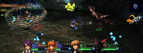 多位Falcom经典角色集体登场画面，呈现华丽技能释放瞬间