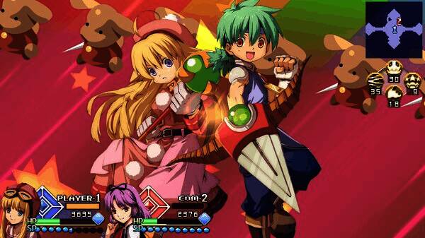 多人对战模式实机画面，展示角色同屏激斗盛况