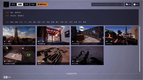 玩家自制地图示例，包含创意布局与趣味规则设定，展现无限想象力