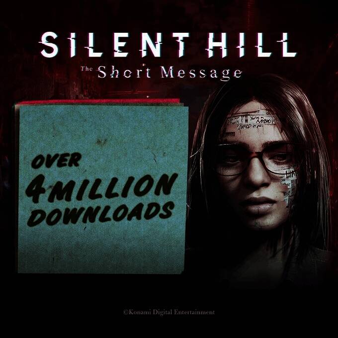 《寂静岭：短讯》游戏画面，主角身处昏暗走廊，墙壁斑驳，气氛阴森压抑