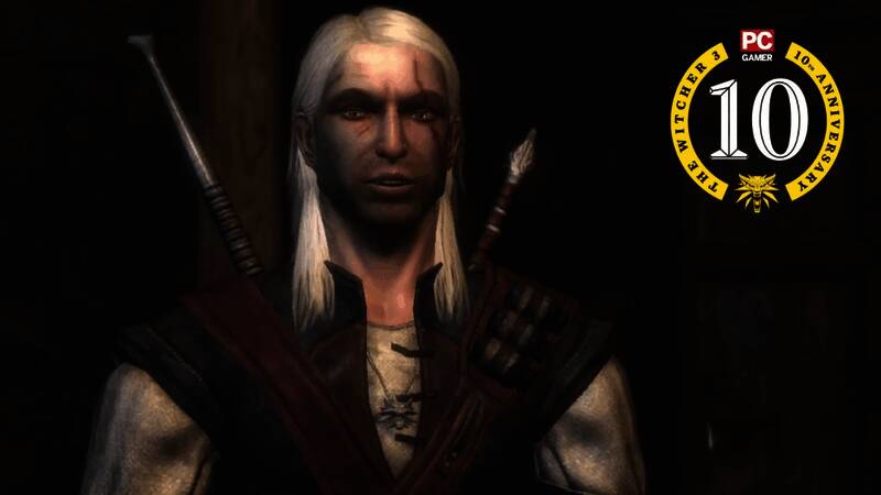 CDPR负责人Adam Badowski早期在BioWare总部展示《巫师1》Demo的画面