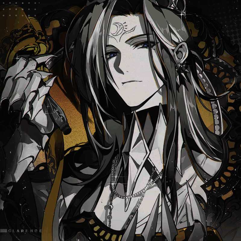 司岚主题头像恒息特写，冷峻面容中蕴含深沉力量