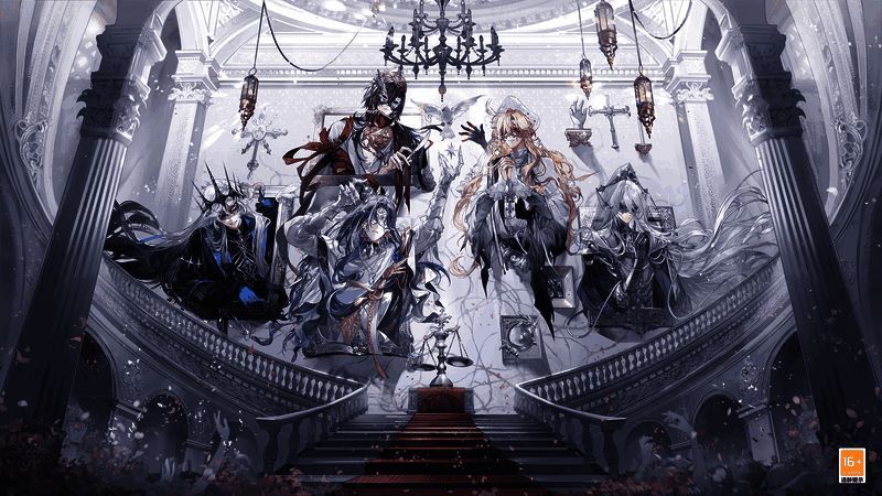 开屏动画罪印残响全景展示，天空之城与荒原战场形成鲜明对比