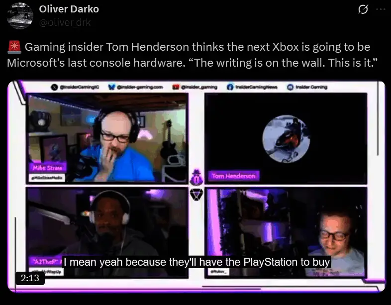 Xbox品牌战略转型的视觉呈现，展示多种设备上的游戏体验