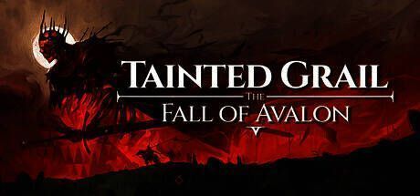 游戏封面图展示一位身披斗篷的骑士站在废墟之上，背景是阴沉天空与破碎城堡