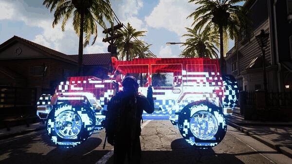 游戏中角色技能释放画面，展现战斗中的超能力特效