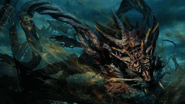 玩家用「络缲」制作盾牌防御系统，抵挡化兽猛烈冲撞的画面