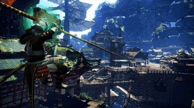 多个玩家围绕一头巨兽布下「络缲」陷阱，准备发动合围攻势