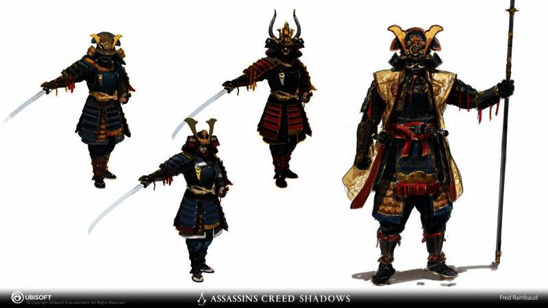 多张角色概念图呈现不同角色的服饰与性格特征