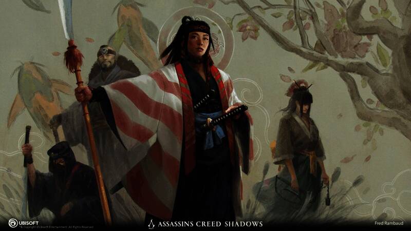 人物形象融合传统日式风格与现代审美元素