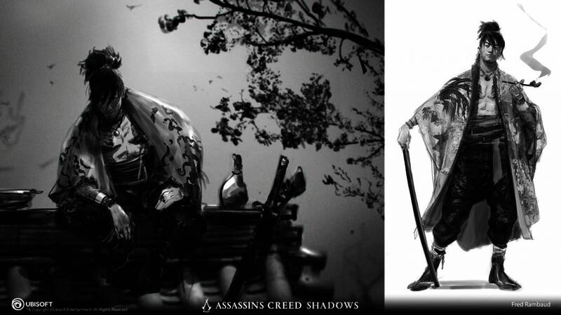 部分角色概念图展现神秘与阴谋氛围