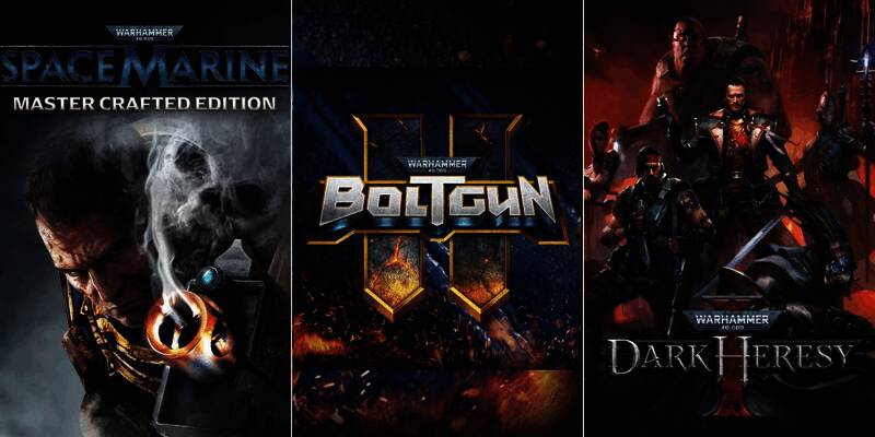 战锤Skull盛典现场展示画面，背景为科幻风格舞台特效