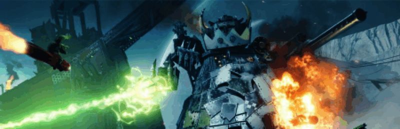 《战锤40K：极速狂飙》游戏封面展示，充满科幻风格的战车在废土世界中飞驰